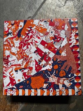 Hermes box 8 1/4” x 8 1/4” x 3” approx. EUC